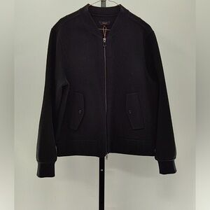 Quince Double-Faced Merino
Wool Bomber Jacket Black
Outerwear XL